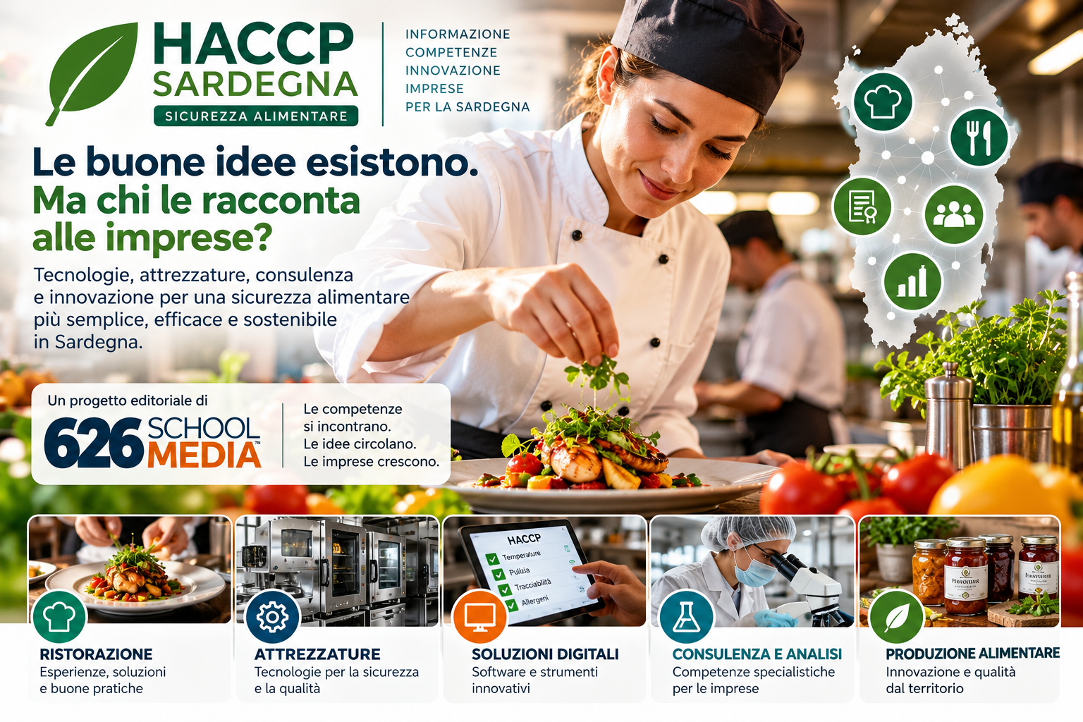 Sicurezza alimentare in Sardegna: le buone idee esistono. Ma chi le racconta alle imprese?